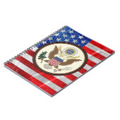 米国シ素晴らしールノート ノートブック (左側)