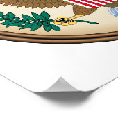 米国シ素晴らしール ポスター (角)