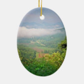 米国ジョージア山脈 セラミックオーナメント (裏面)