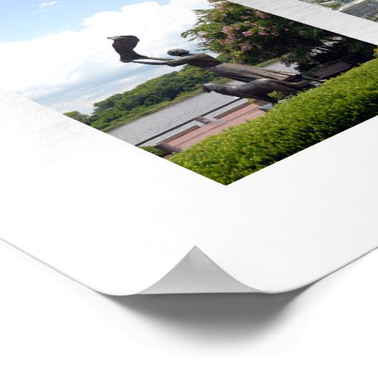 米国ジョージア州のビジョン ポスター (角)