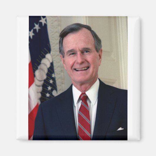 米国ジョージ・ブッシュ大統領 マグネット (正面)