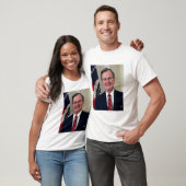 米国ジョージ・ブッシュ大統領 Tシャツ (ユニセックス)