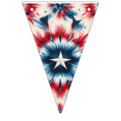 米国スター「神の下の一つの国」 バンティングフラッグ (第3の旗)