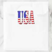 米国ステッカー ラウンドシール (バッグ)