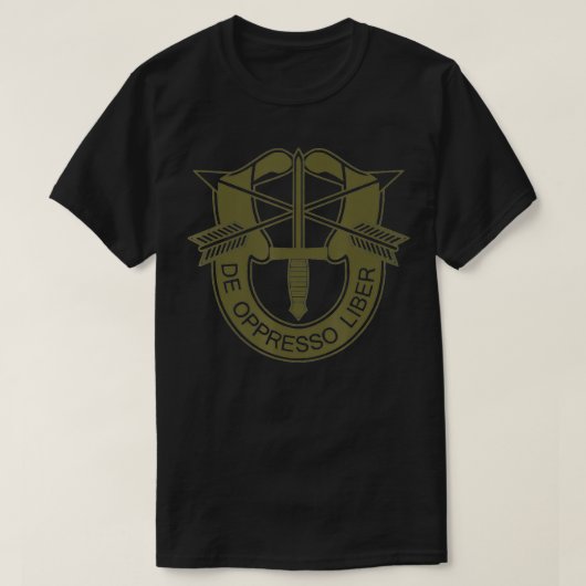 米国スペシャルs De Preamusso Liber OCP ODグリーン Tシャツ (デザイン正面)