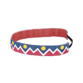 米国スリップまたは滑ることデンバー市旗を持つノンヘッドバンド アスレチックヘッドバンド (右)