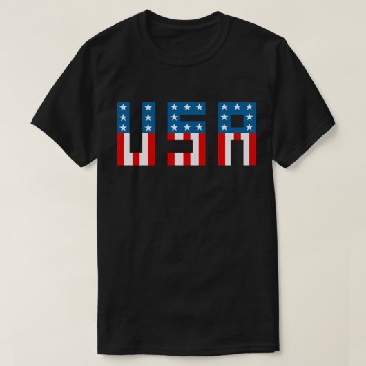 米国タイポグラフィ Tシャツ (デザイン正面)