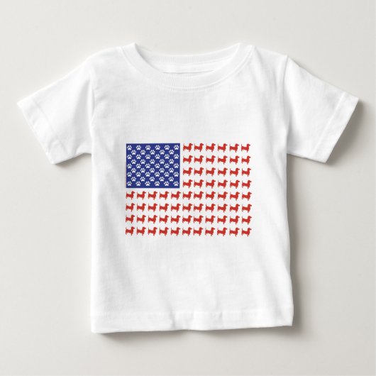 米国ダシュント ベビーTシャツ (正面)