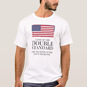 米国ダブルスタンダード Tシャツ