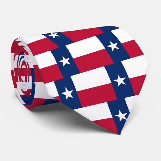 米国テキサス州国旗とネクタイ ネクタイ (ロール)