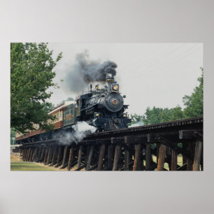 米国テキサス州州フォートワースのタランチュラ鉄道 ポスター