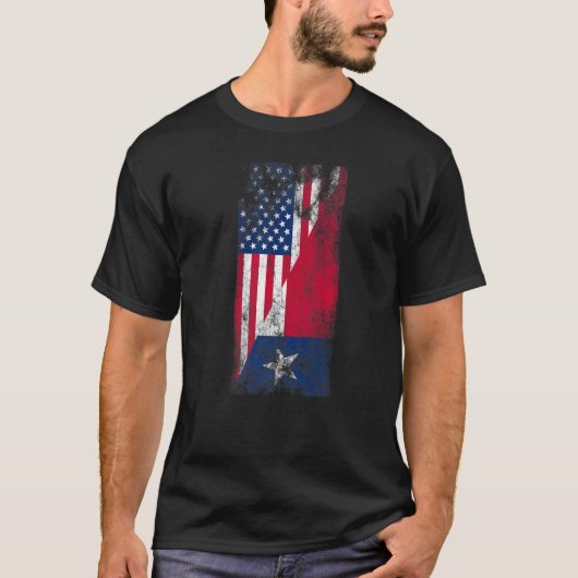 米国テキサス州旗アメリカ合衆国テキサス州 Tシャツ (正面)