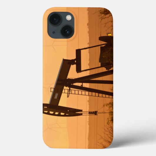 米国テキサス州西部でオイルを汲み上げるポンプジャック Case-Mate iPhoneケース (裏面)