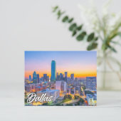 米国テキサス州，ダラス ポストカード (スタンド正面)