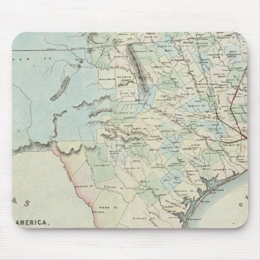 米国テキサス州 マウスパッド (正面)