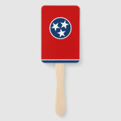 米国テネシー州旗を持つハンドファンのセット ハンドファン (裏面)