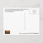 米国テネシー州，チャタヌーガ ポストカード (裏面)