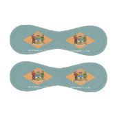 米国デラウェア州旗を持つ愛国野球 野球ボール (パネル)