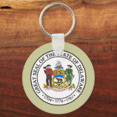 米国デラウェア キーホルダー (正面)