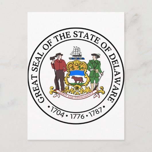 米国デラウェア ポストカード (正面)