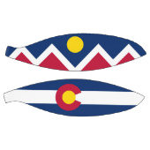 米国デンバーシティ州旗を持つフルサイズバスケットボール バスケットボール (パネル)