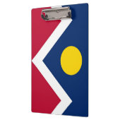 米国デンバー州旗を持つ愛国的なクリップボード クリップボード (左)