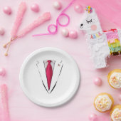 米国トランプ大統領スーツ ペーパープレート (パーティー)