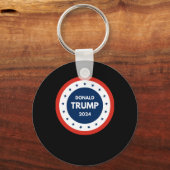 米国ドナルドトランプ2024 キーホルダー (正面)