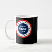 米国ドナルドトランプ2024 コーヒーマグカップ (左)