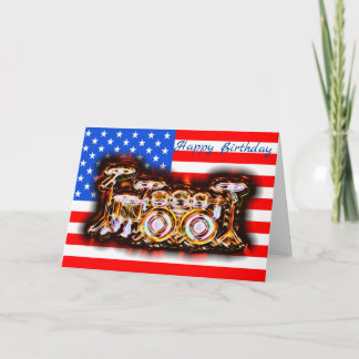 米国ドラムキット カード