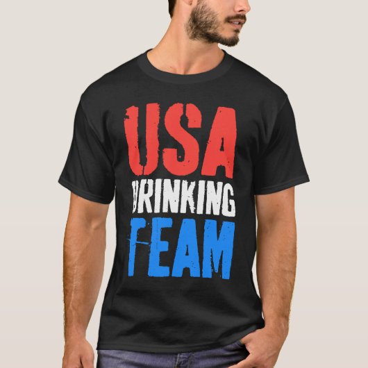 米国ドリンクチーム7月4日 Tシャツ (正面)
