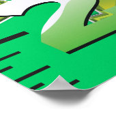 米国ドルの成長率チャート。 ポスター (角)