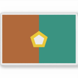 米国ニニルキク州旗 シール