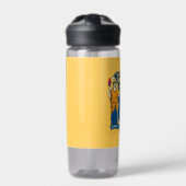 米国ニュージャージー州旗を持つウォーターボトル ウォーターボトル (正面)