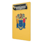 米国ニュージャージー州旗を持つミニクリップボード ミニクリップボード (アングル2)