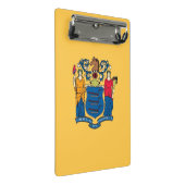 米国ニュージャージー州旗を持つミニクリップボード ミニクリップボード (アングル)