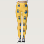 米国ニュージャージー州旗を持つレギンス州 レギンス (正面)