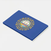 米国ニューハンプシャー州旗を持つ備考 ポストイット (アングル)