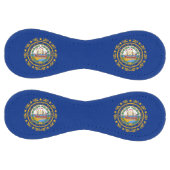 米国ニューハンプシャー州旗を持つ愛国的ソフトボール ソフトボール (パネル)