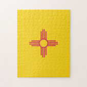 米国ニューメキシコ州旗 ジグソーパズル (縦)