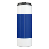 米国ニューヨーク州旗を持つサーマルタンブラー タンブラー (裏面)