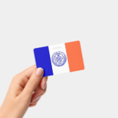 米国ニューヨーク州旗を持つネームバッジ バッジ (手持ち)