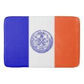 米国ニューヨーク州旗を持つ大きなバスマット バスマット (正面)