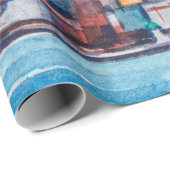 米国ニューヨーク州。大都市超高層ビル  ラッピングペーパー (ロールコーナー)