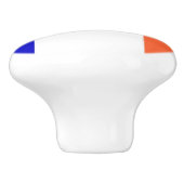 米国ニューヨーク市旗とセラミックノブの引っ張り セラミックノブ (側面)