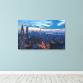 米国ニューヨーク市 キャンバスプリント (インサイチュ (ウッドフロア))