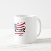 米国ニューヨーク コーヒーマグカップ (正面右)