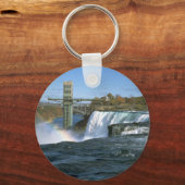 米国ニューヨーク,ナイアガラ滝 キーホルダー (正面)