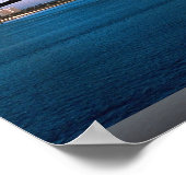 米国ニューヨーク，ベラザノ・ナローズ・ブリッジ ポスター (角)