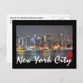 米国ニューヨーク ポストカード (正面/裏面)